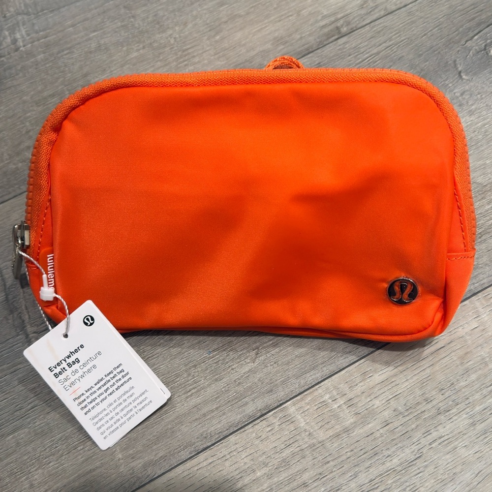 Orange Lululemon Everywhere Belt Bag